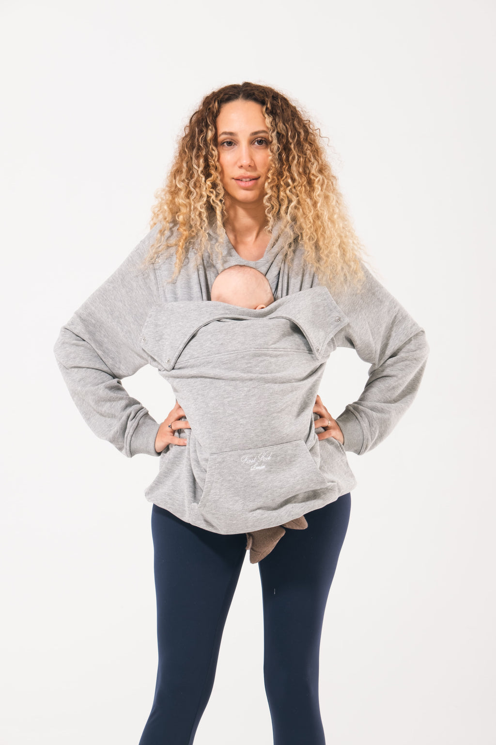 Babywearing Sweatshirt – Grey