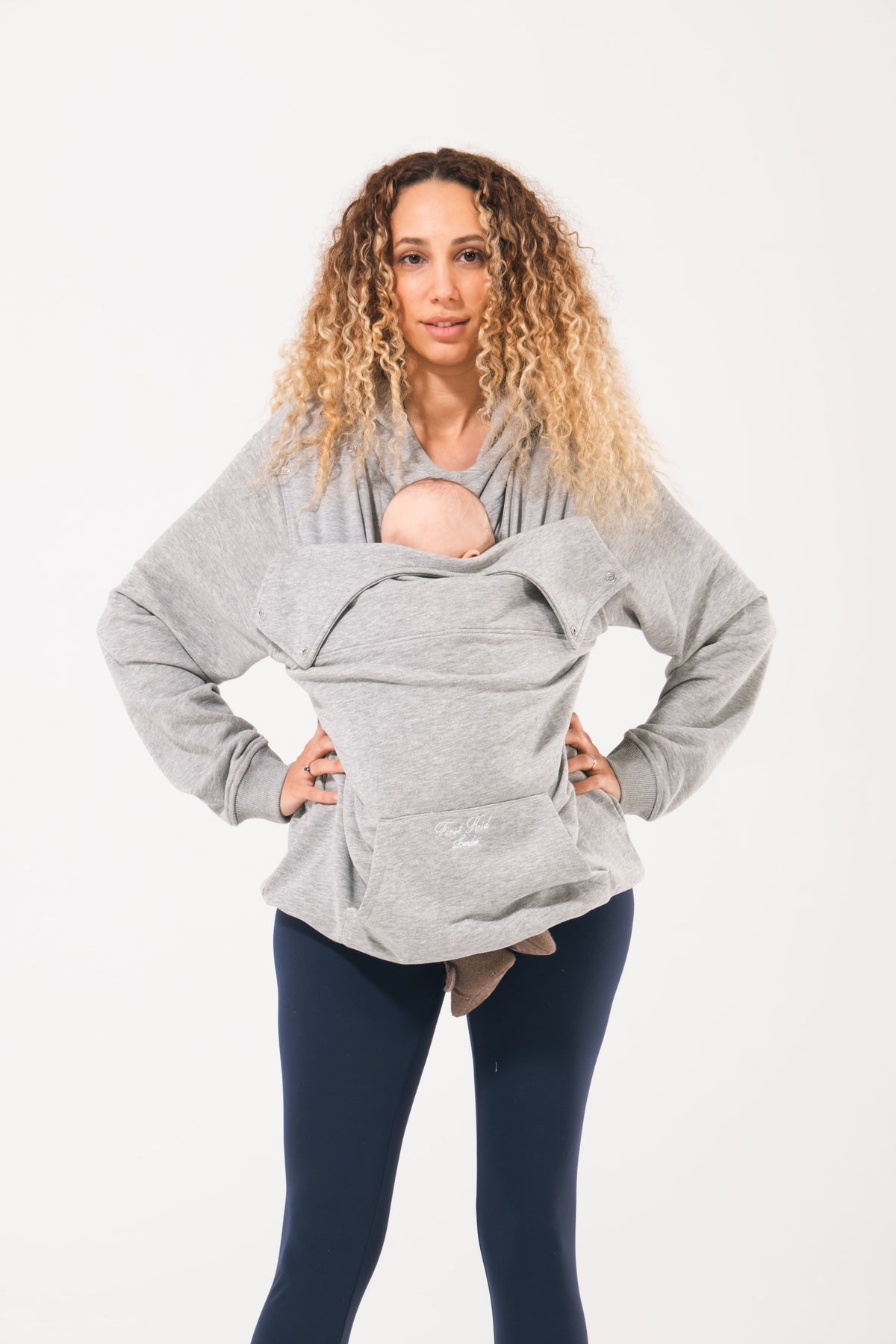 Babywearing Sweatshirt – Grey