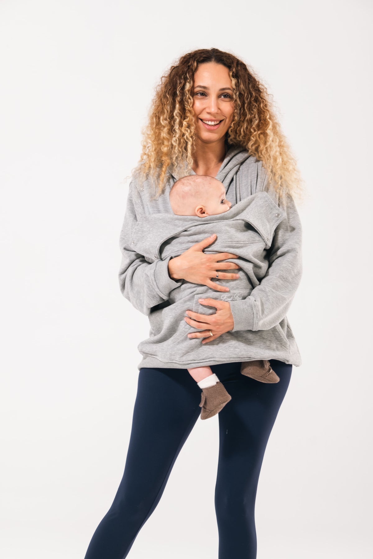 Babywearing Sweatshirt – Grey
