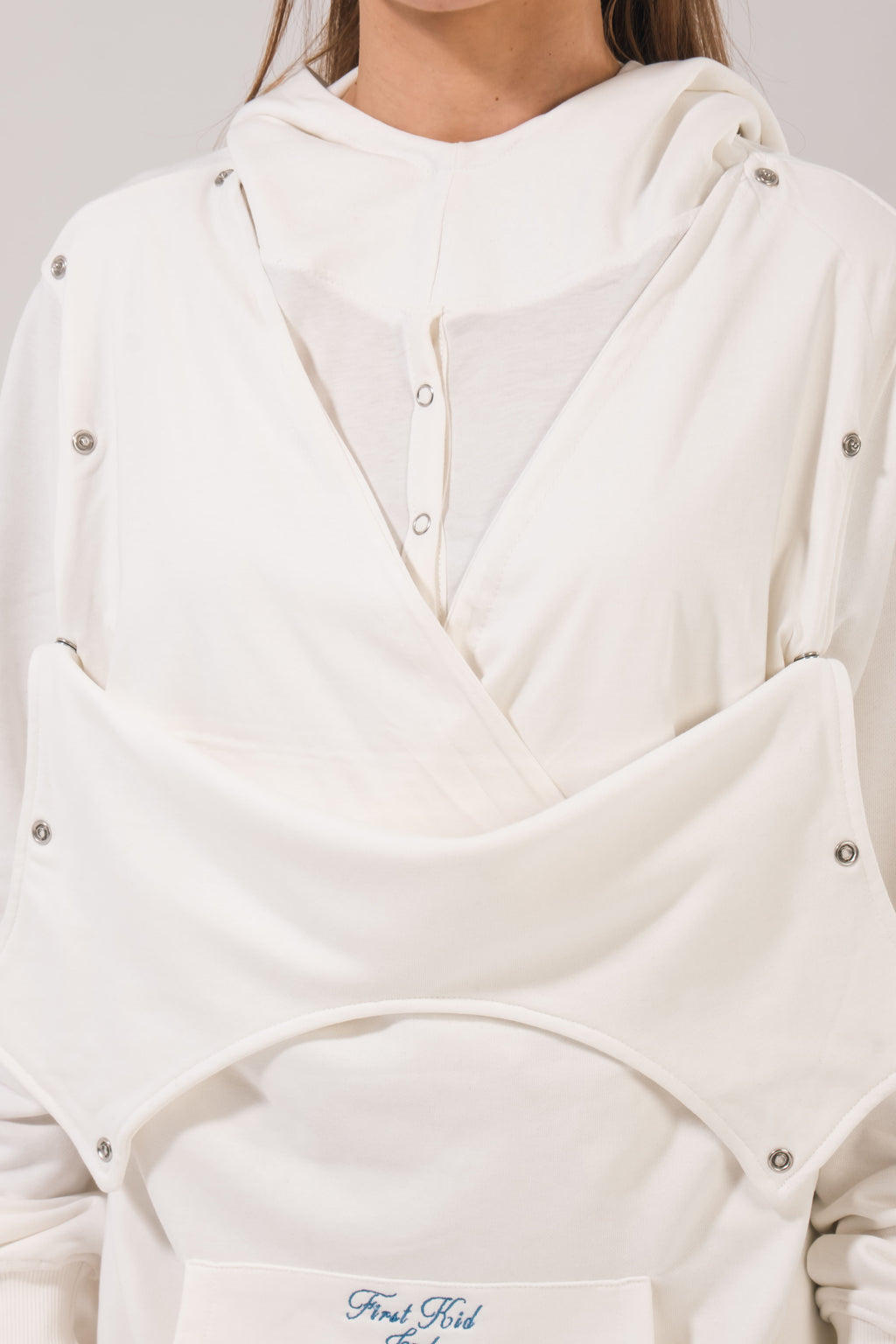 Babywearing Sweatshirt – White