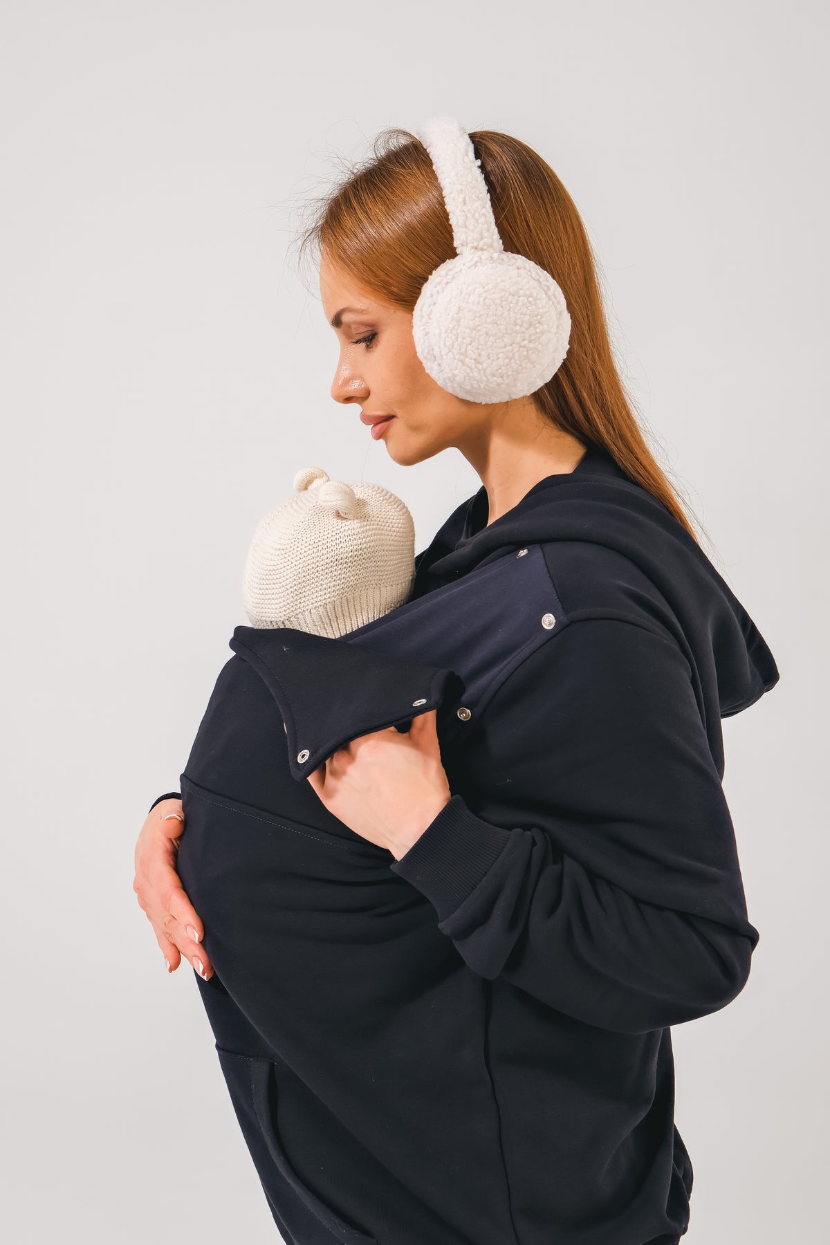 Babywearing Sweatshirt – Navy | Baby Carrier Sweatshirt
